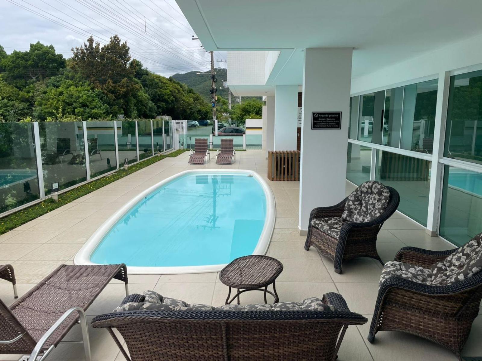 Lindo Apartamento Praia De Palmas Apartment Governador Celso Ramos Bagian luar foto